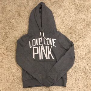 Victoria Secret PINK grey hoodie